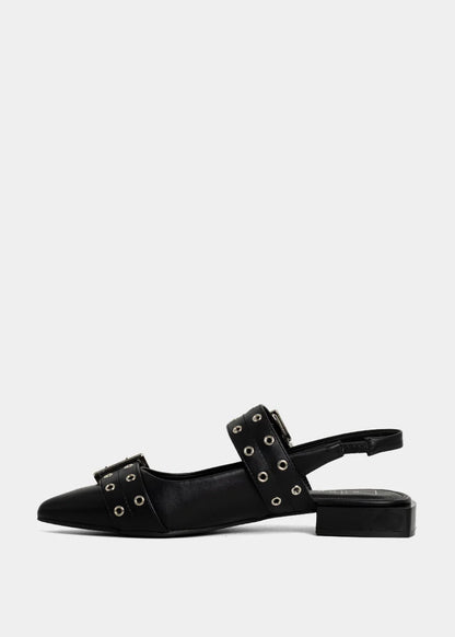 The Angela Flats in Black