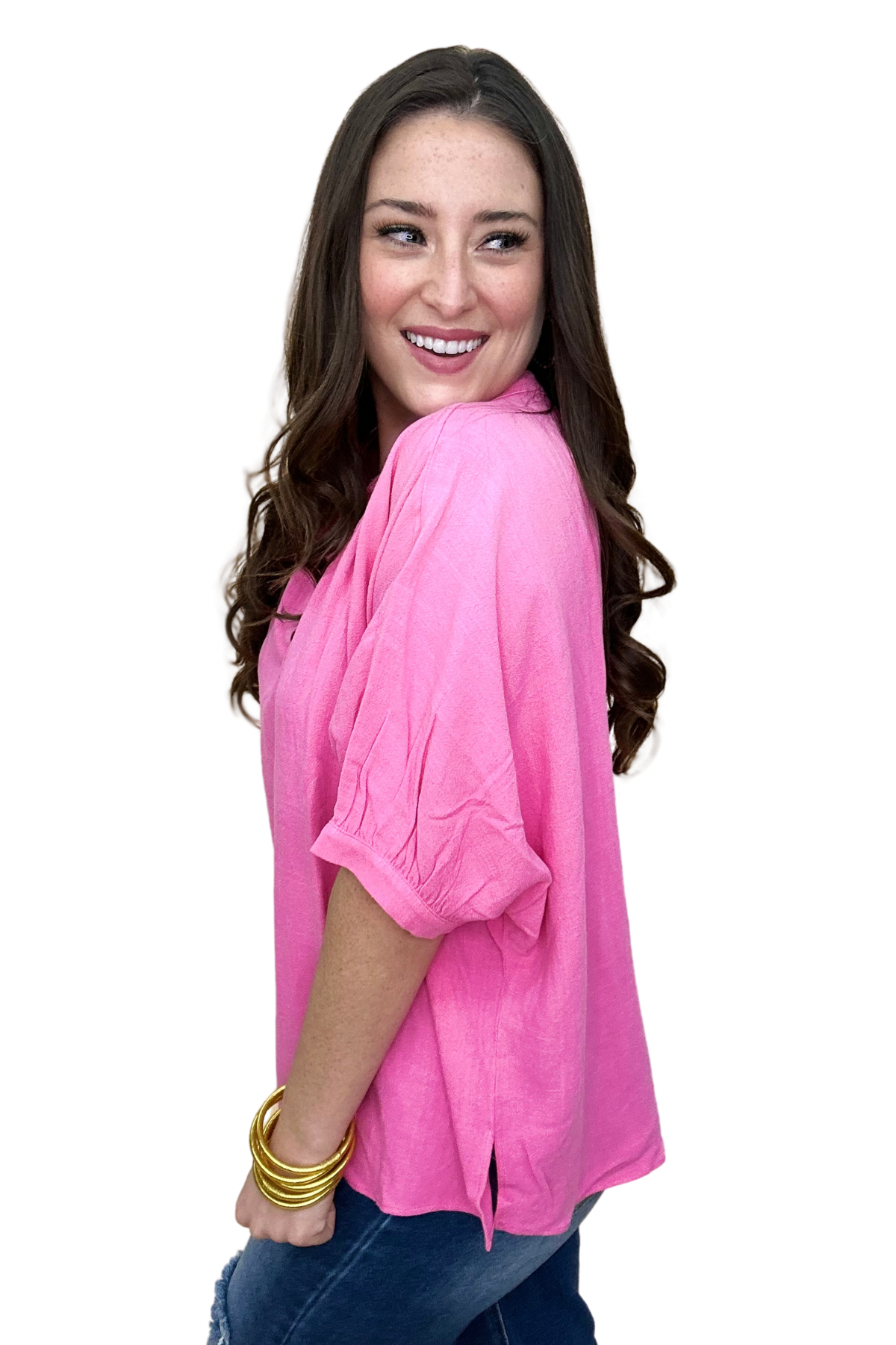 The Lush Linen Top in 3 Colors