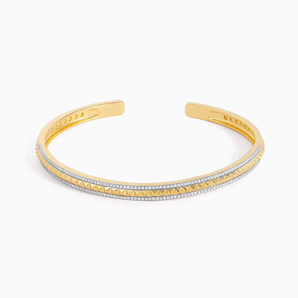 ES Hello Spring, Pyramid Cuff Bracelet