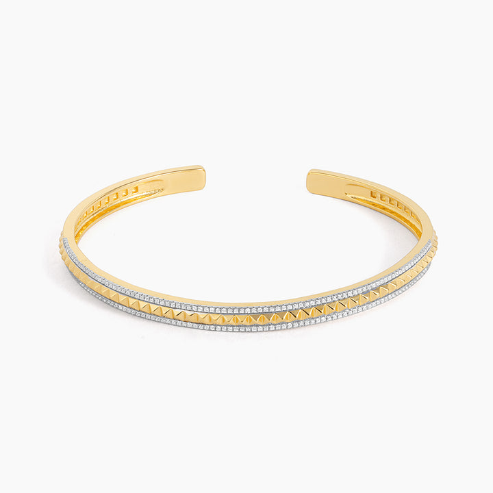 ES Hello Spring, Pyramid Cuff Bracelet