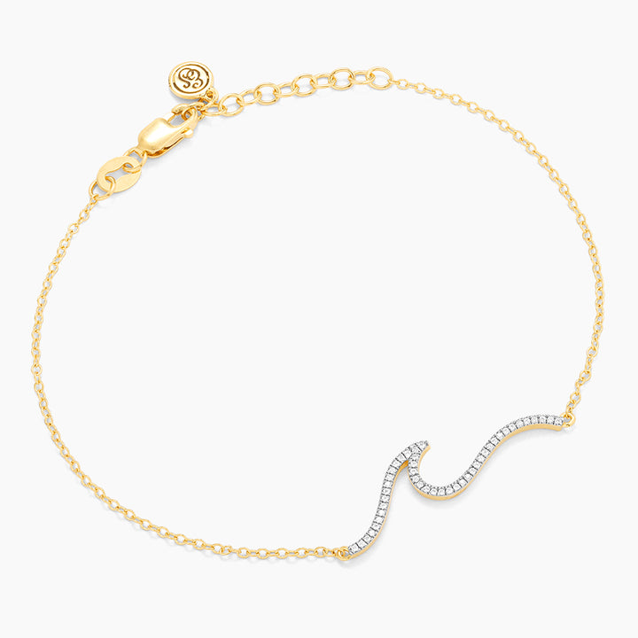 ES Ocean Waves Chain Bracelet