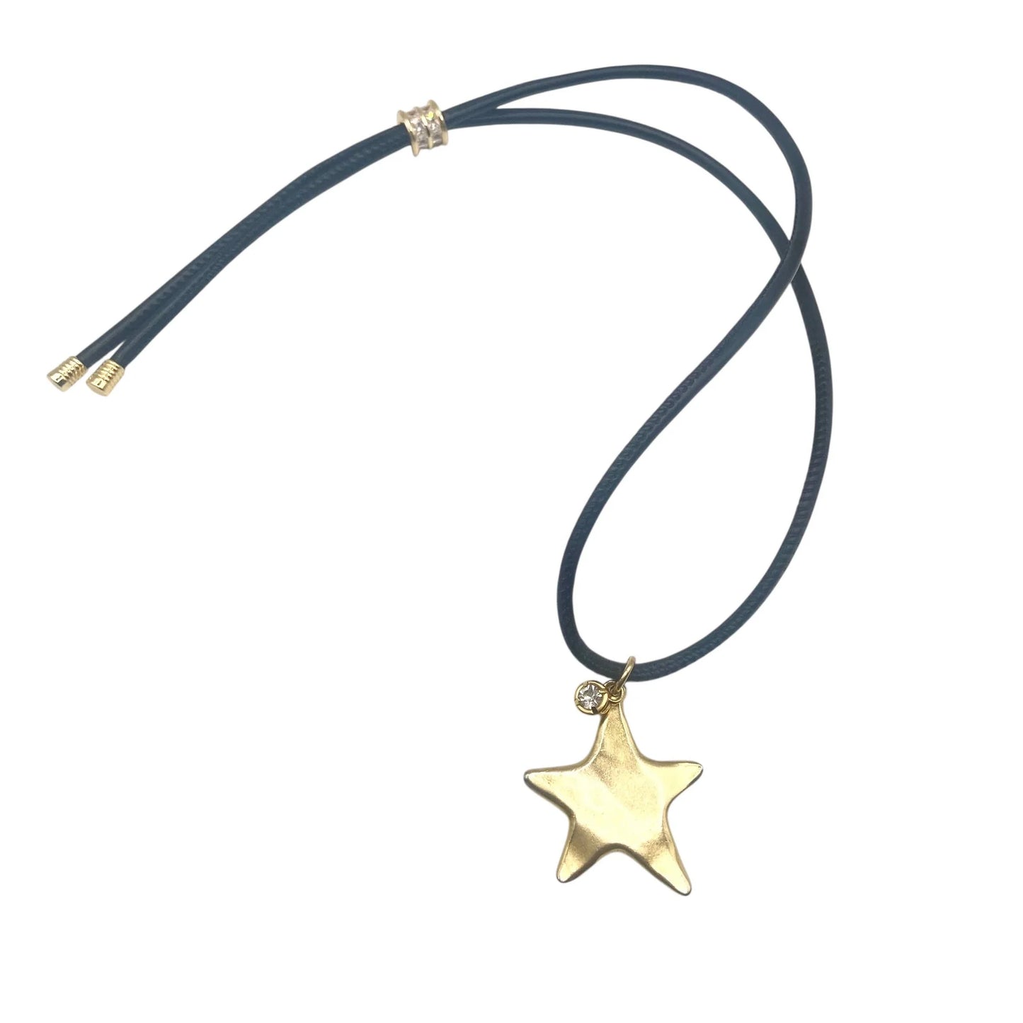 The Gold Star Cord Necklace
