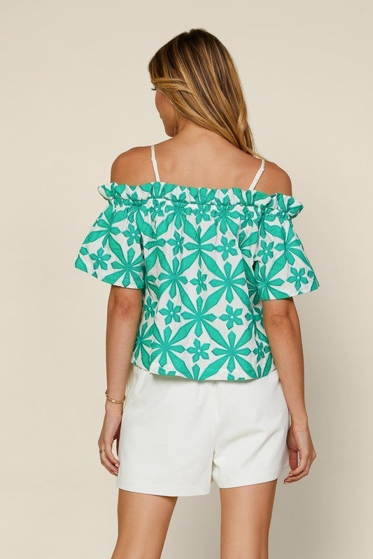 The Green Landry Top