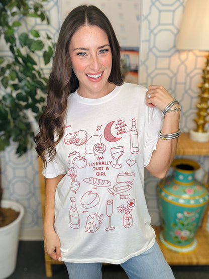 The Literally A Girl Tee