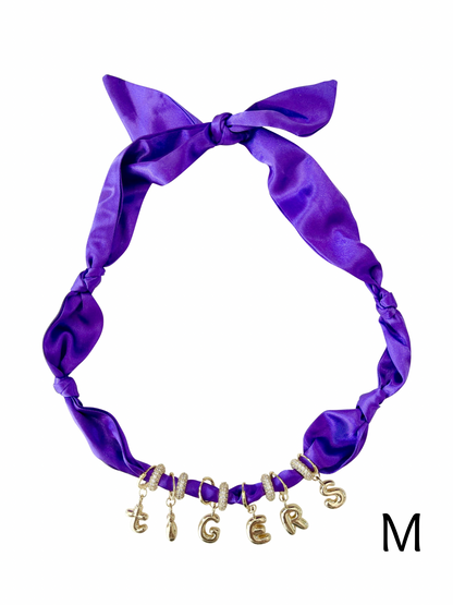 The Game Day Bubble Scarf Necklaces