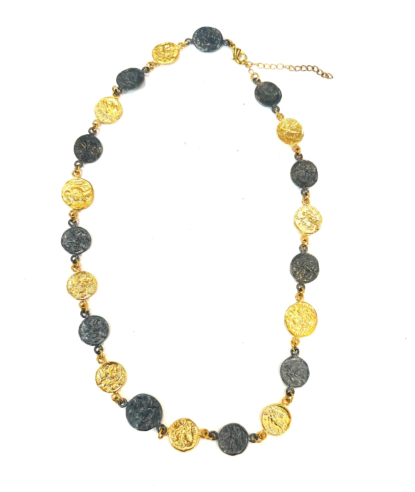 Gilded Coin Necklaces