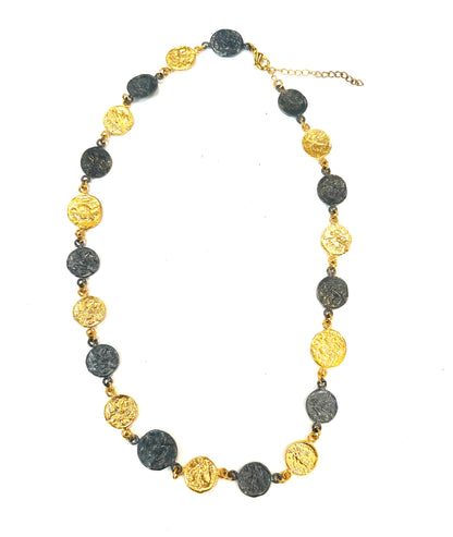 Gilded Coin Necklaces