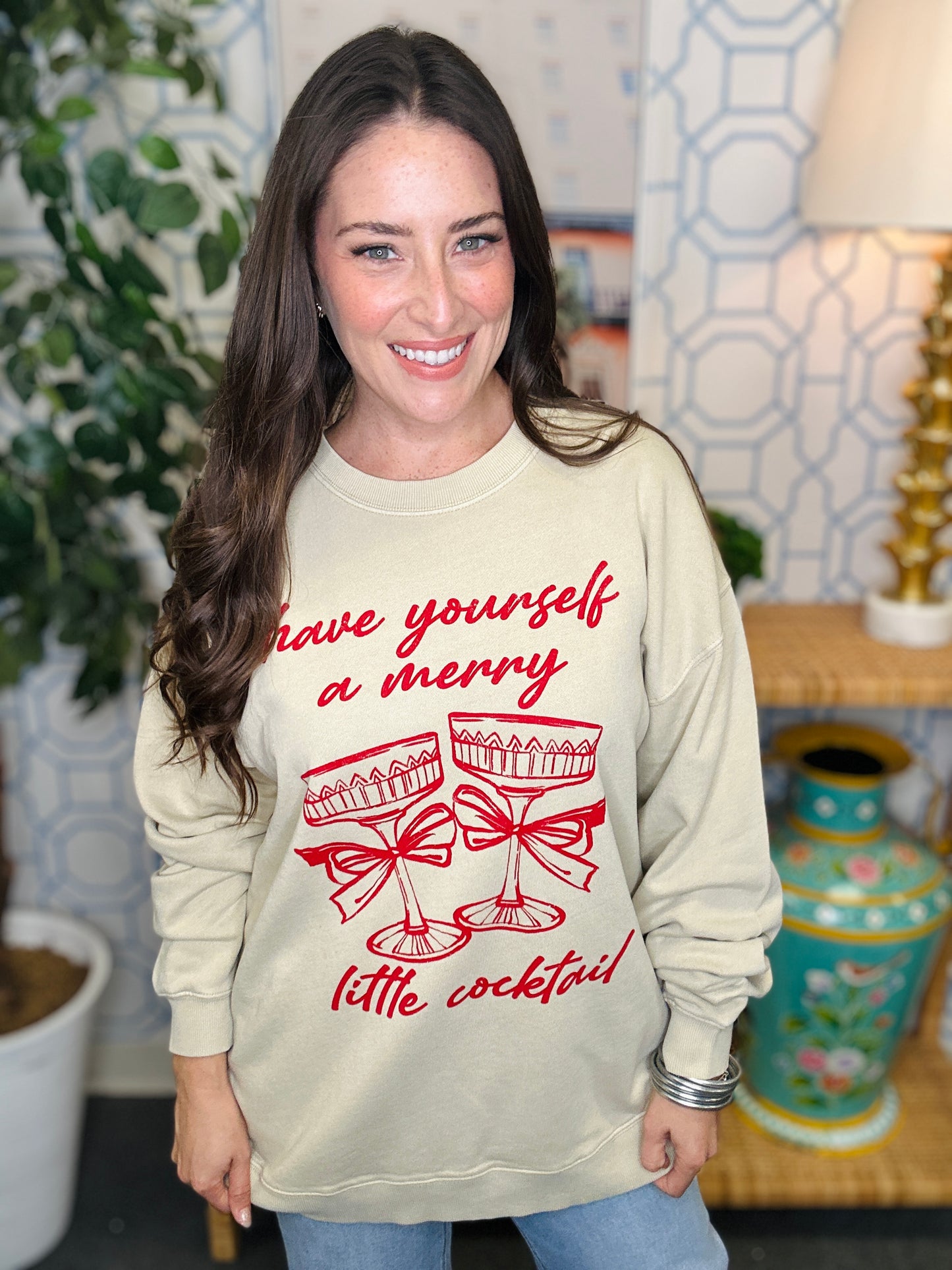 The Merry Cocktail Sweatshirt
