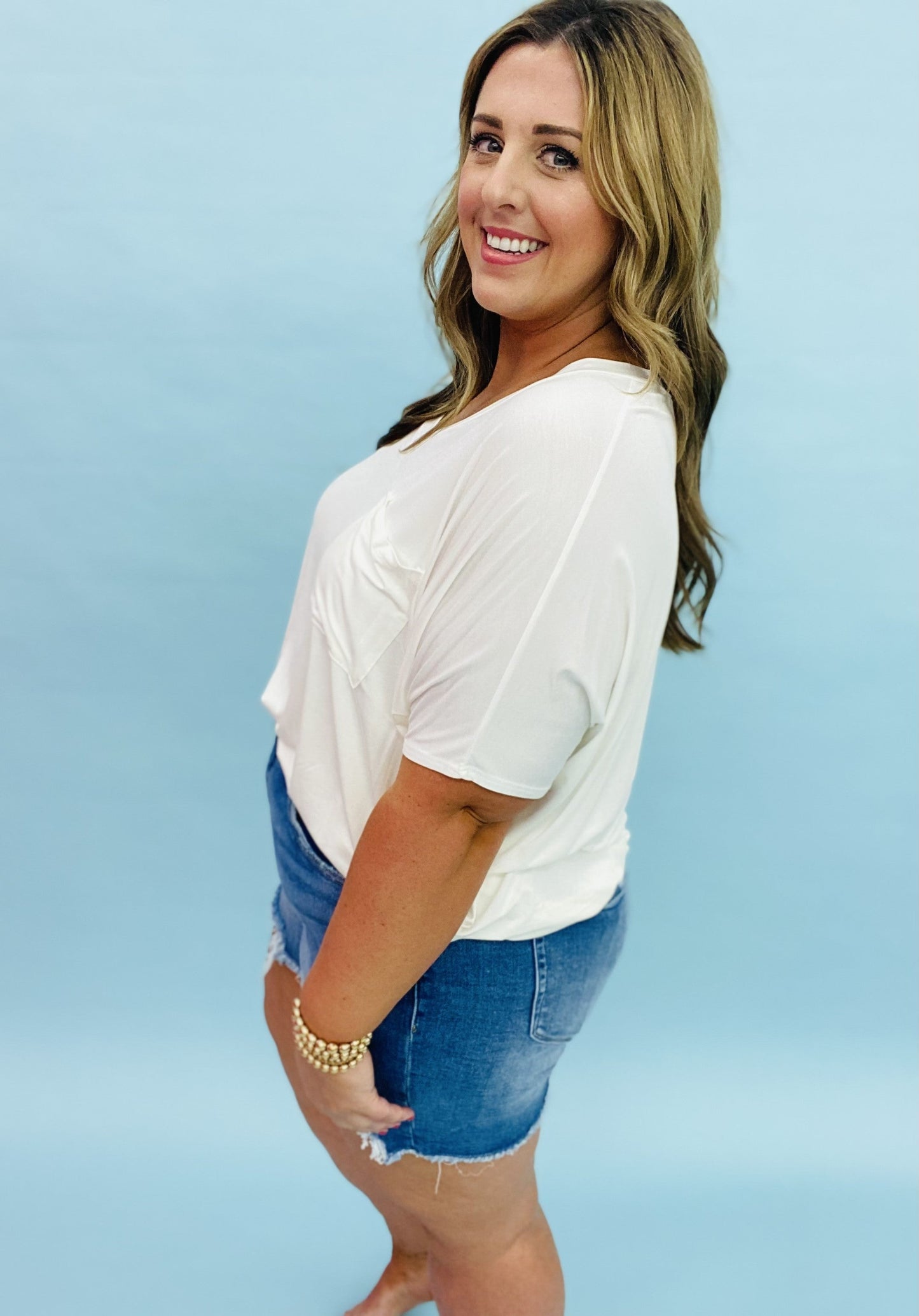 The Medium Betty Shorts-Curvy
