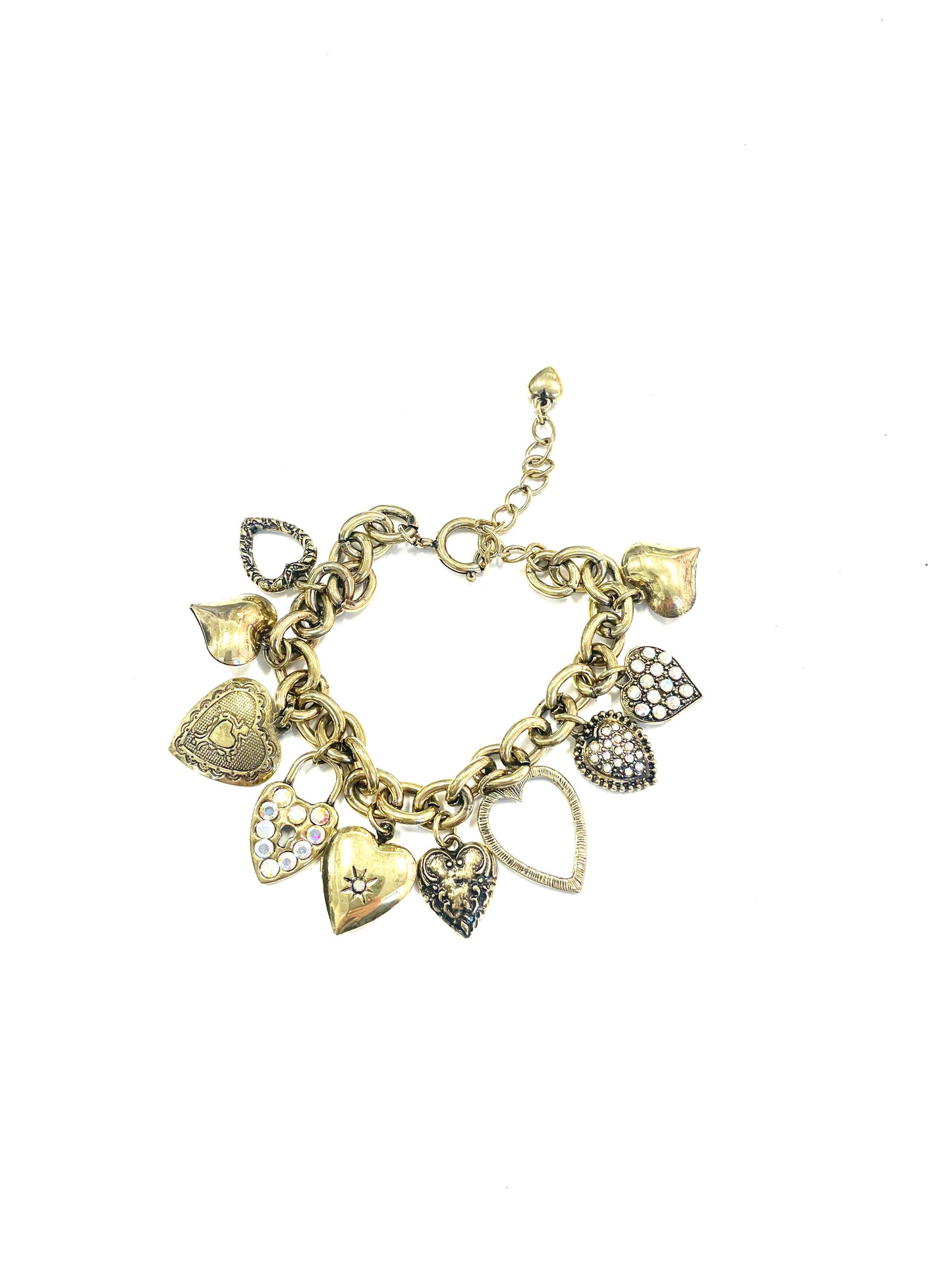The Heart Charm Bracelet- 2 Colors