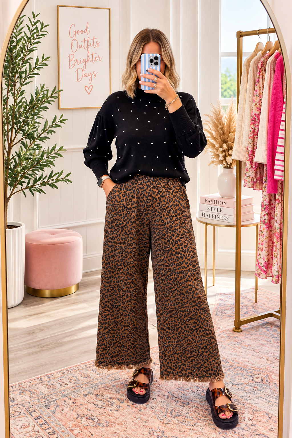 The Jodifl Raw Leo Pants