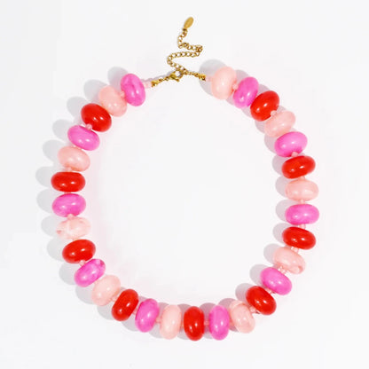The Multi Sugar Beads Necklace