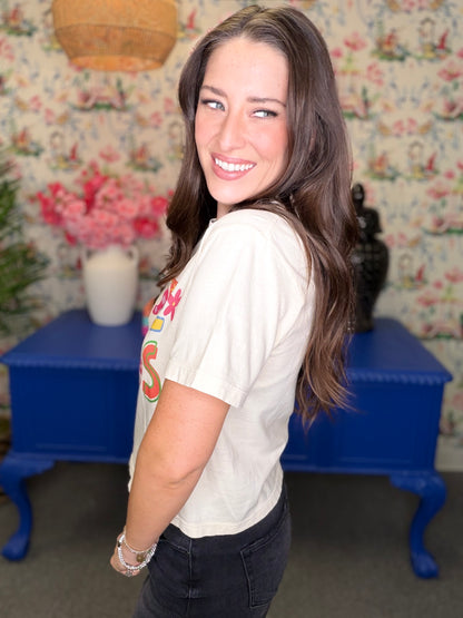 Oopsie Daisies Crop Tee