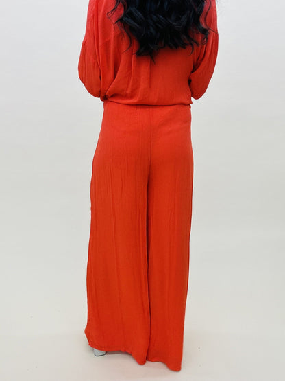 The Woven Wide Leg Pants - 3 Colors/AS
