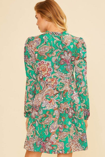 The Paisley Boho Dress - 2 Colors