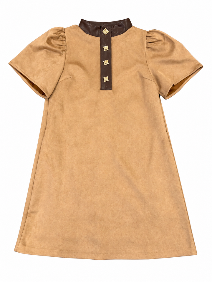 The Sissy Suede Dress