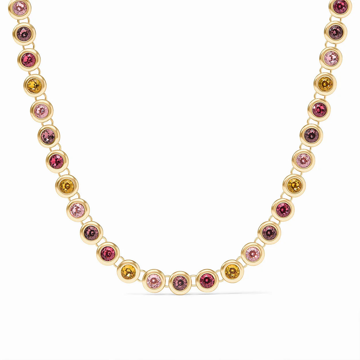 JV Rainbow Tennis Necklace