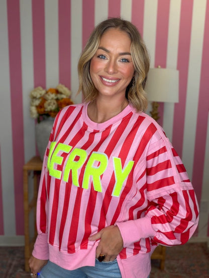 The Chenille Merry Pullover