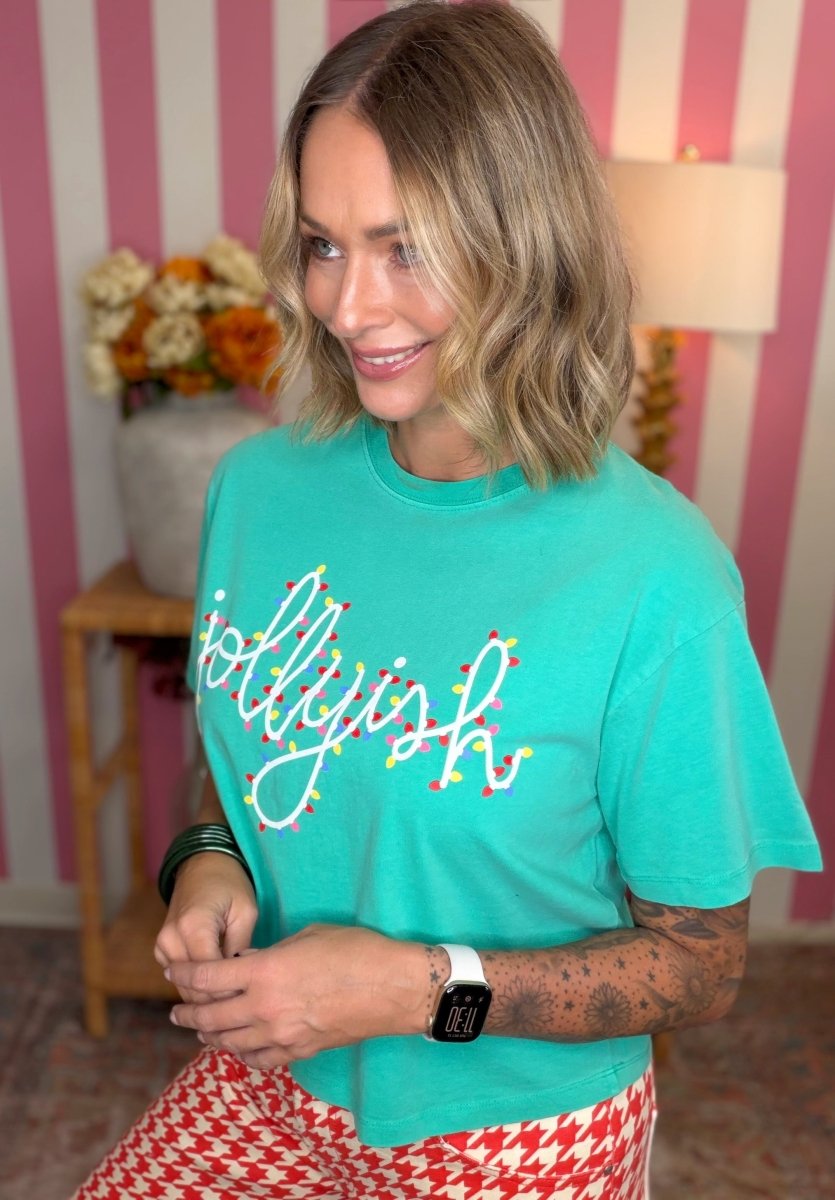 P&P Jollyish Crop Tee