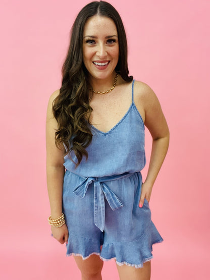 The Mineral Cami Romper-2 Colors