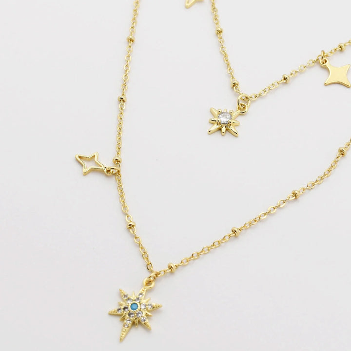 The STEAL Multi Stars Necklace