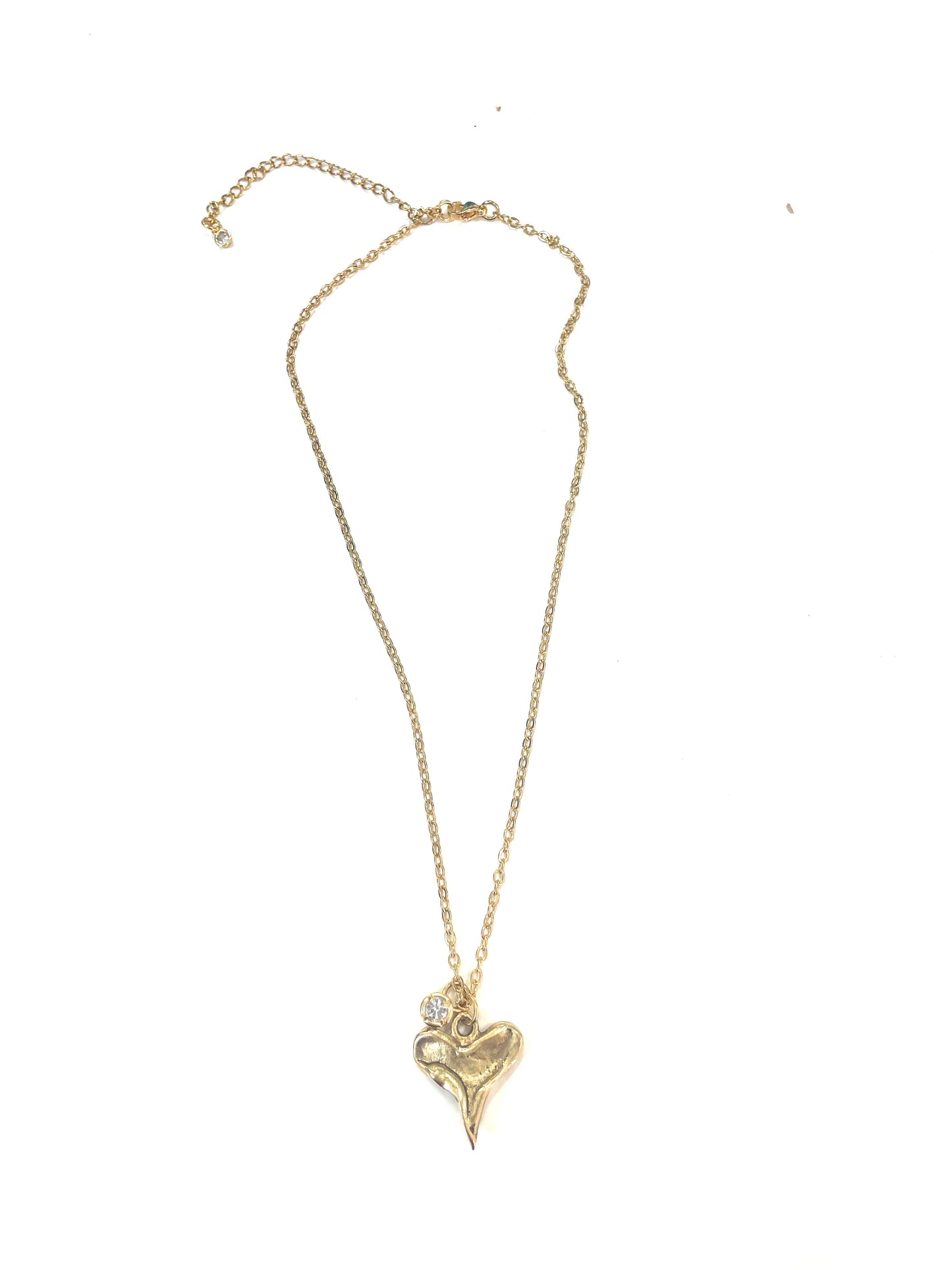 The Melted Heart Necklace