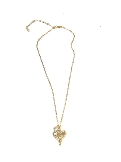 The Melted Heart Necklace