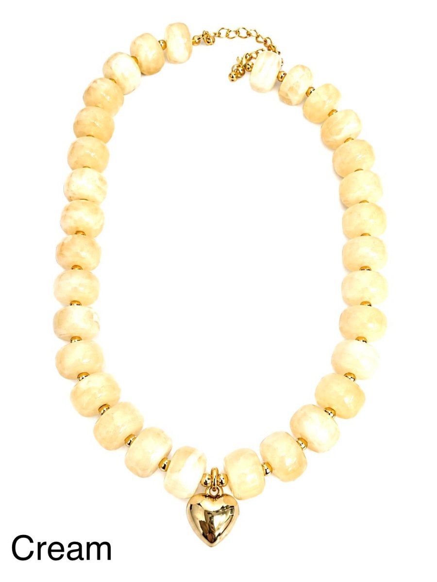 The Steal Candy Heart Necklace-21 Colors