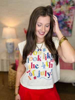 You look like the 4th of july Tank