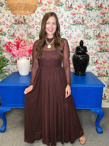 The Dot Mesh Maxi- AS