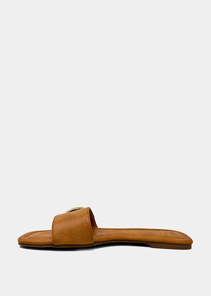 The Colette Sandals in Camel
