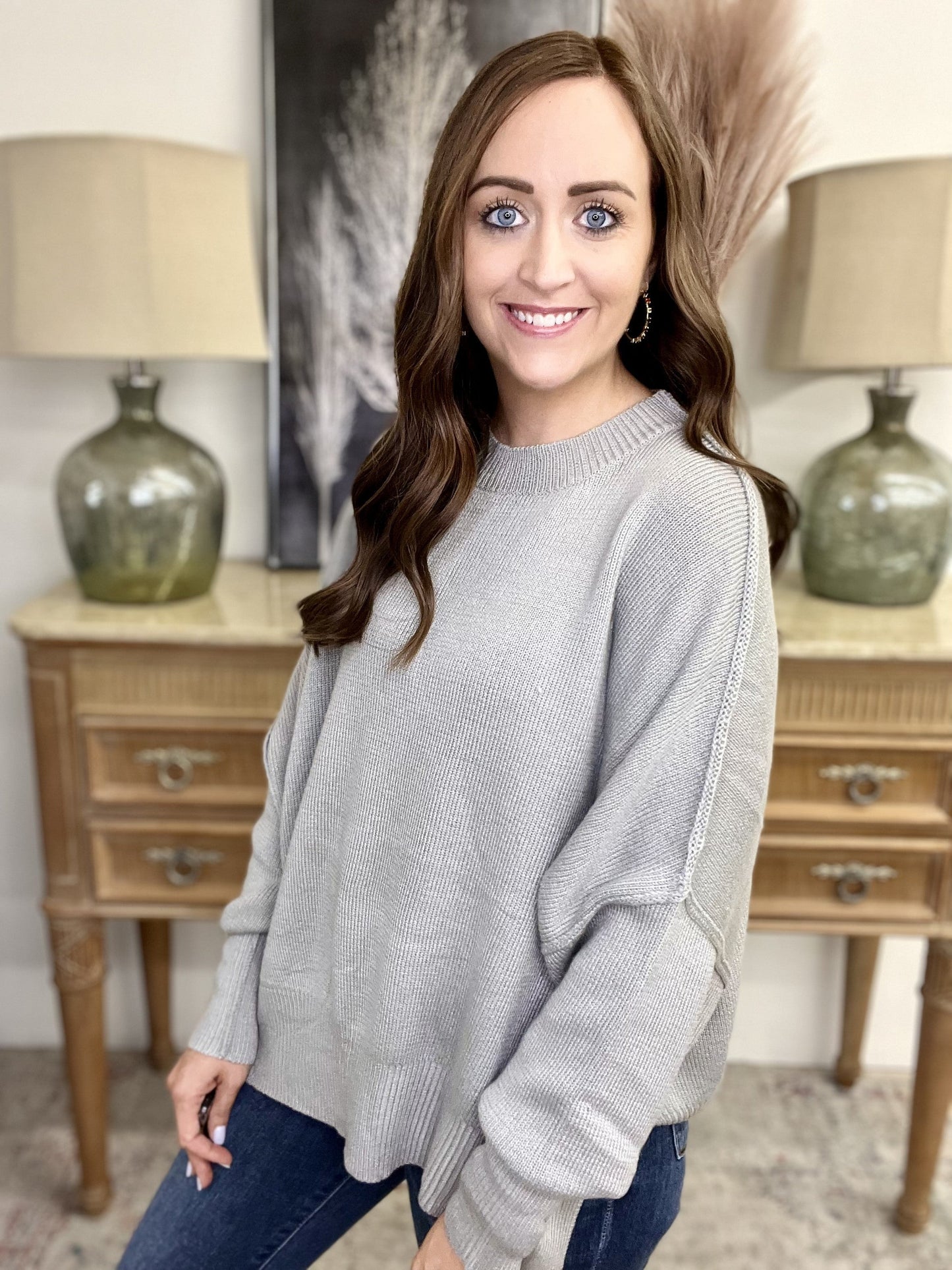 The Slouchy Silhouette Sweater-5 Colors