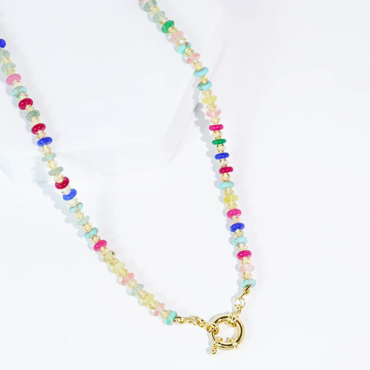 The Sprinkle Pop Gemstone Necklace