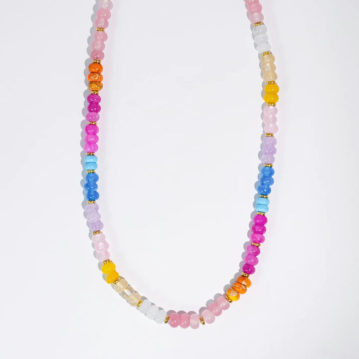 The Rainbow Sugar Gemstone Necklace