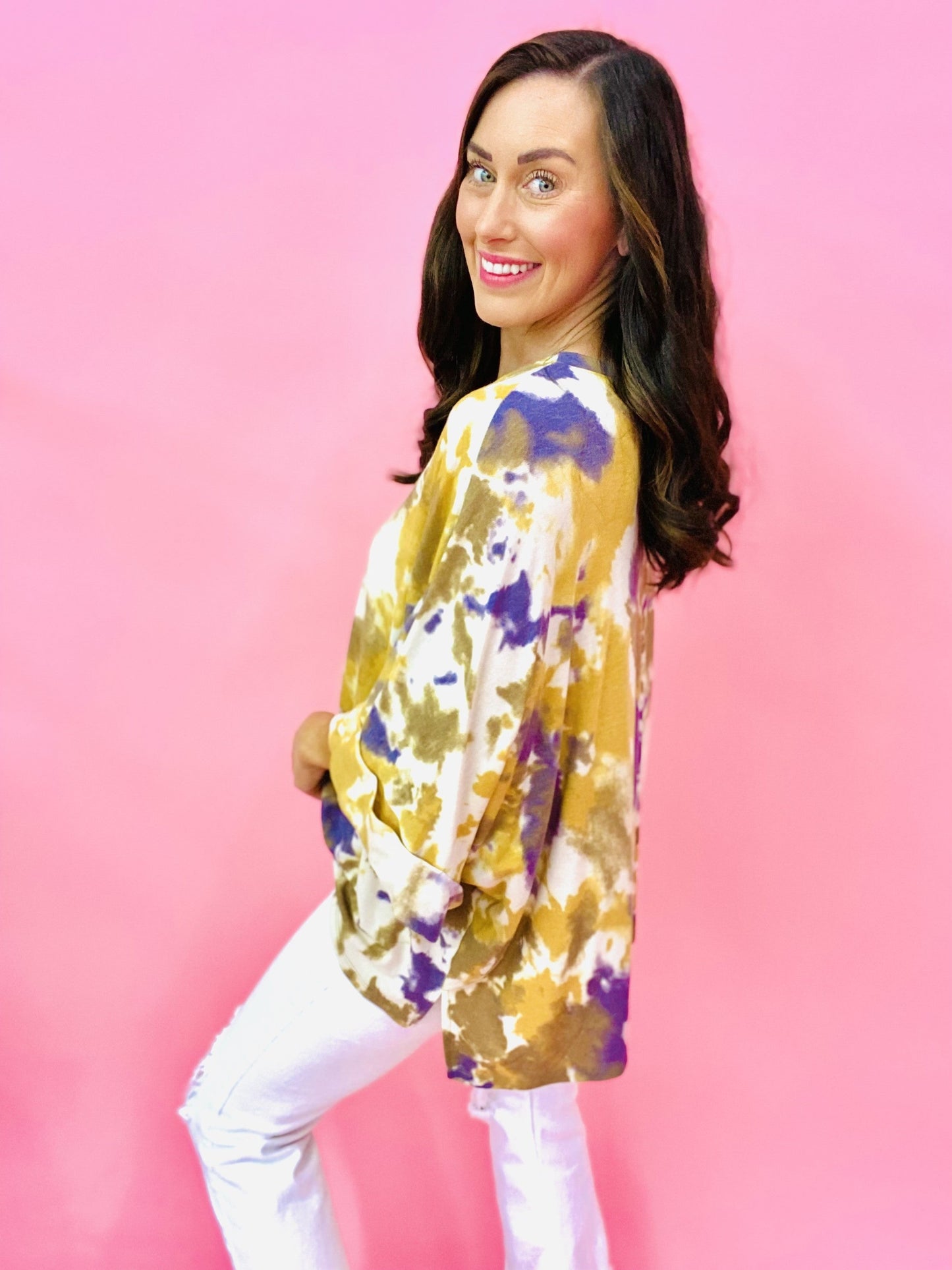 The LSU Fan Oversized Top
