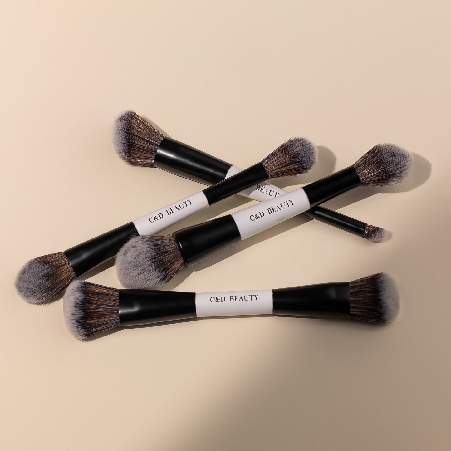 C&D Makeup Brush Duo