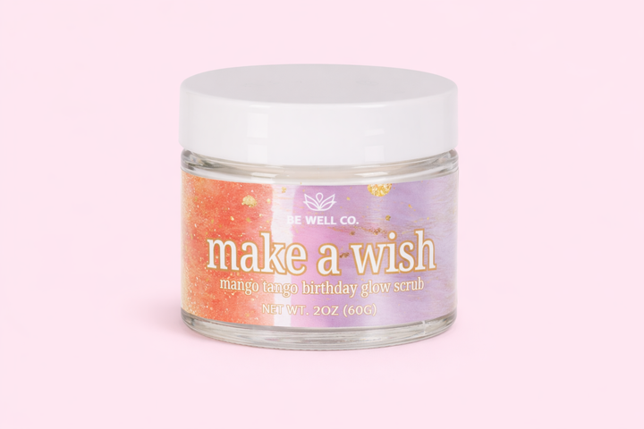 Make A Wish Birthday Glow Scrub