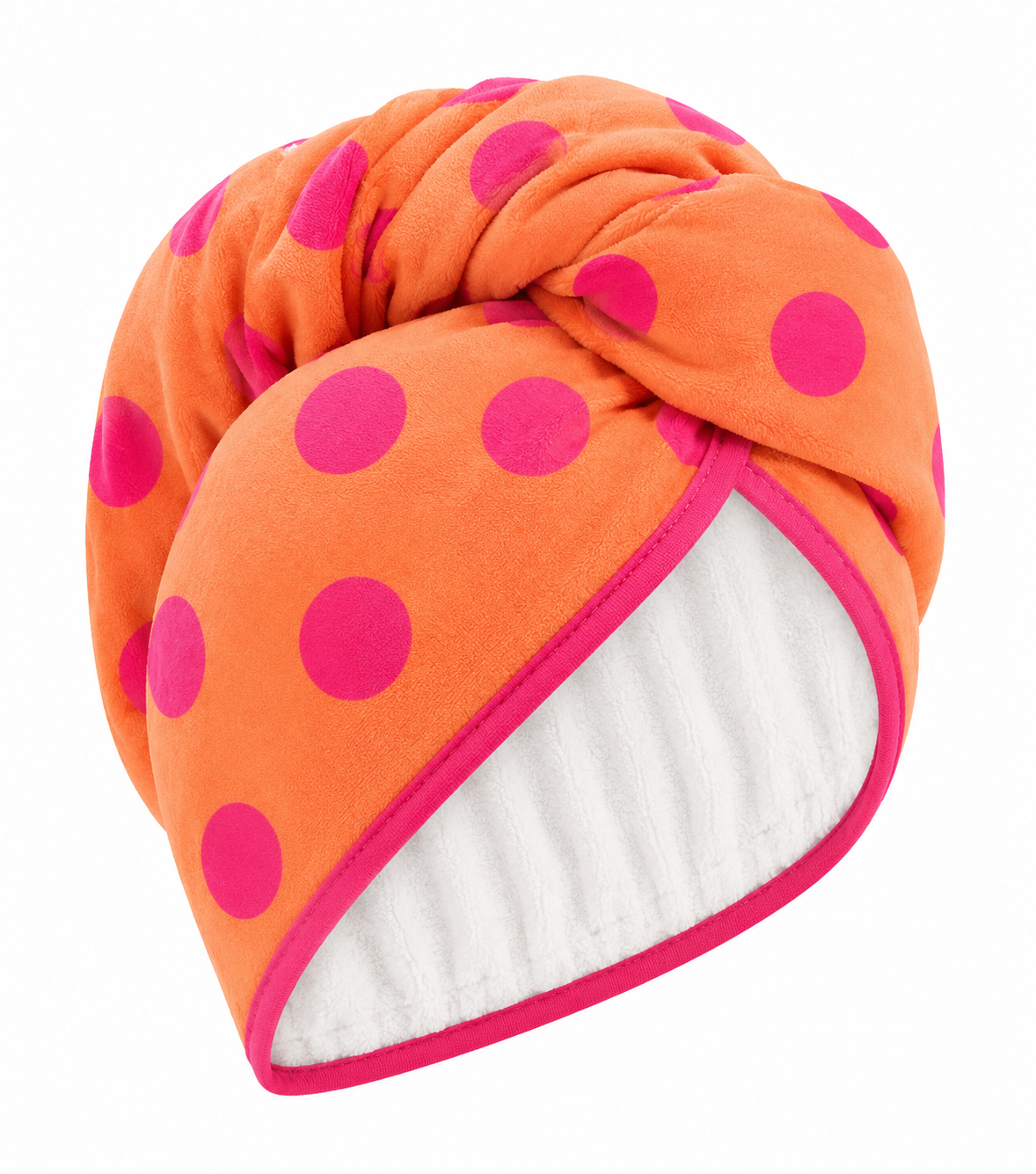 The Buckley Polka Dot Hair Towel Wrap-10 Colors