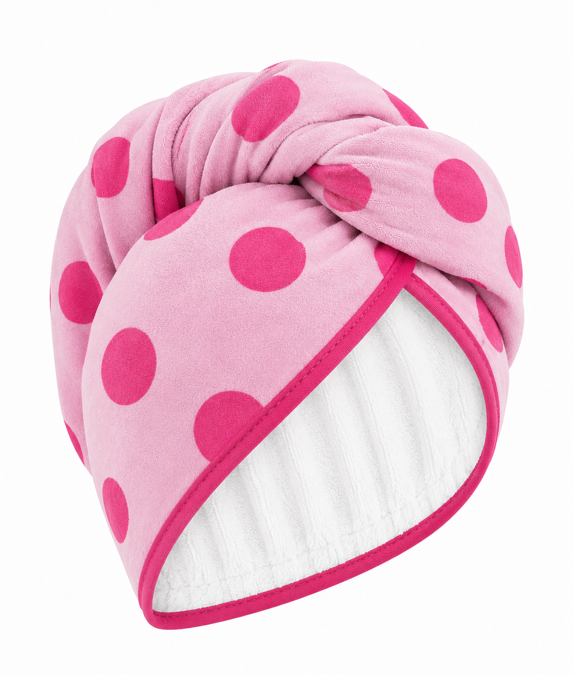 The Buckley Polka Dot Hair Towel Wrap-10 Colors