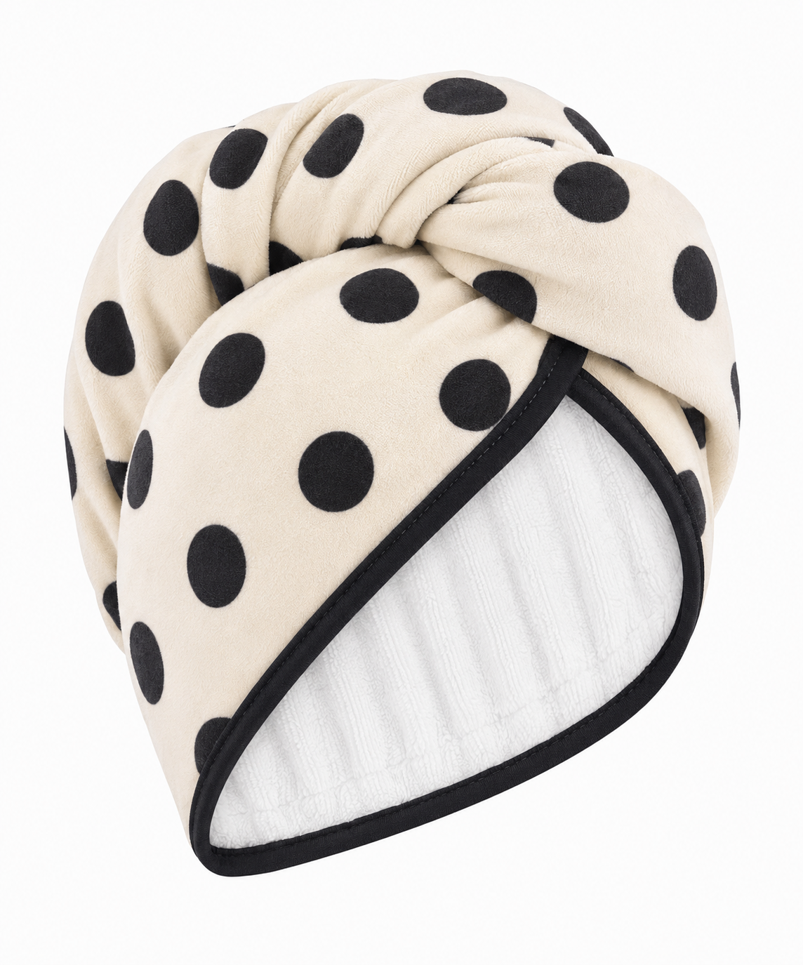 The Buckley Polka Dot Hair Towel Wrap-10 Colors