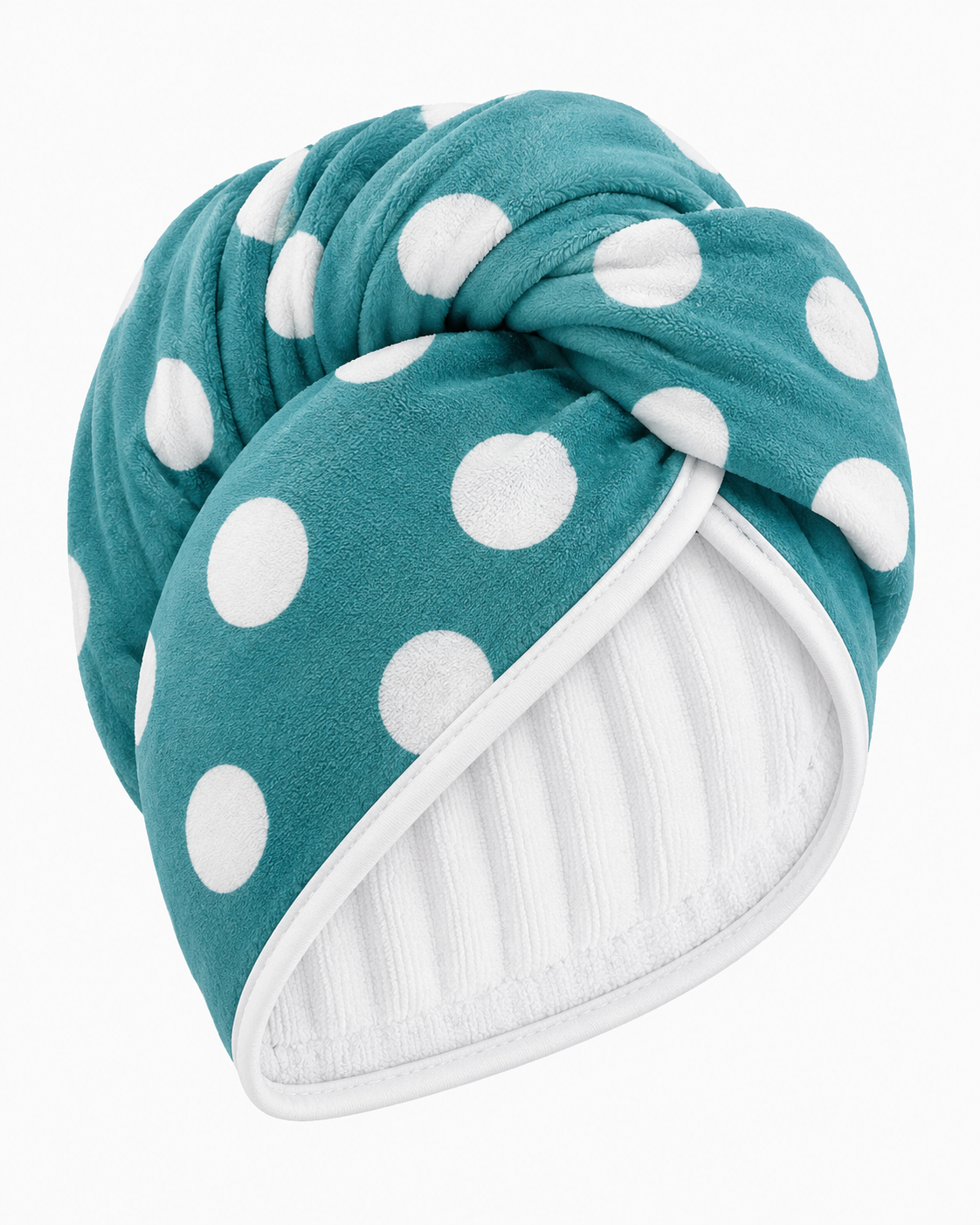 The Buckley Polka Dot Hair Towel Wrap-10 Colors