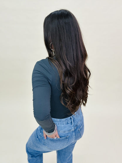The Steal Mock Bodysuit in 10 Colors