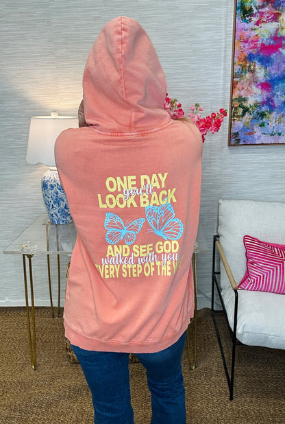 One Day You'll Look Back Oversized Hoodie