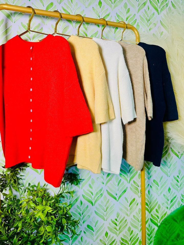 The Worth The Trip SS Ribbed Cardigan