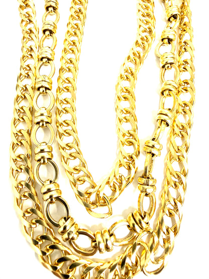 Yochi Trio Chain Necklace