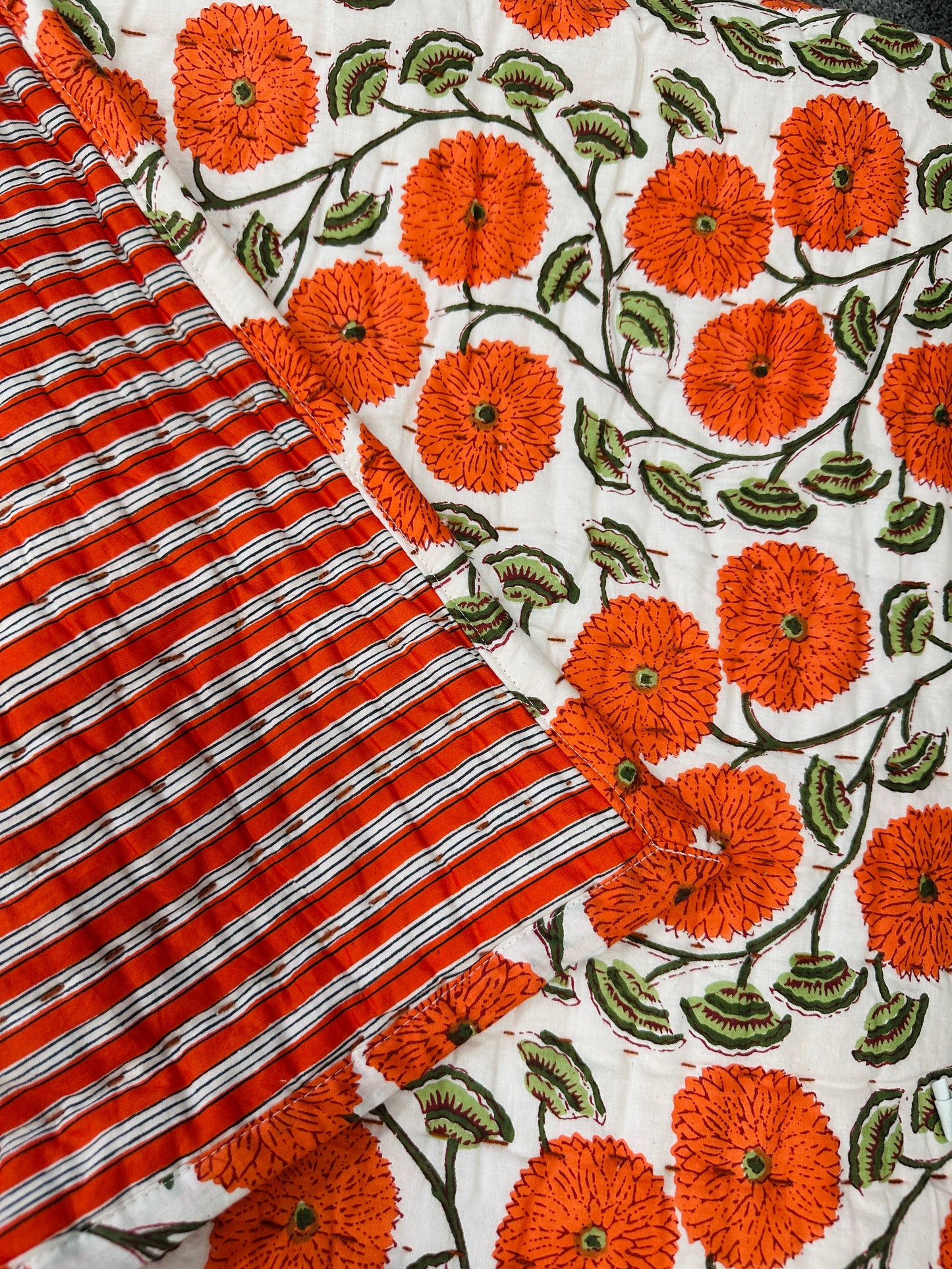 The POL Piper Throw in Tangerine