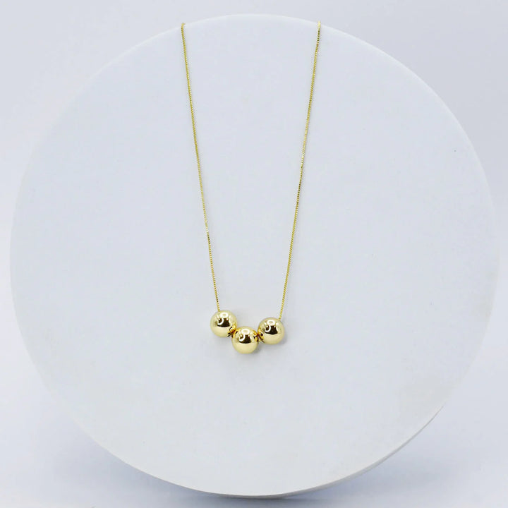 The STEAL Triple Fireball Necklace