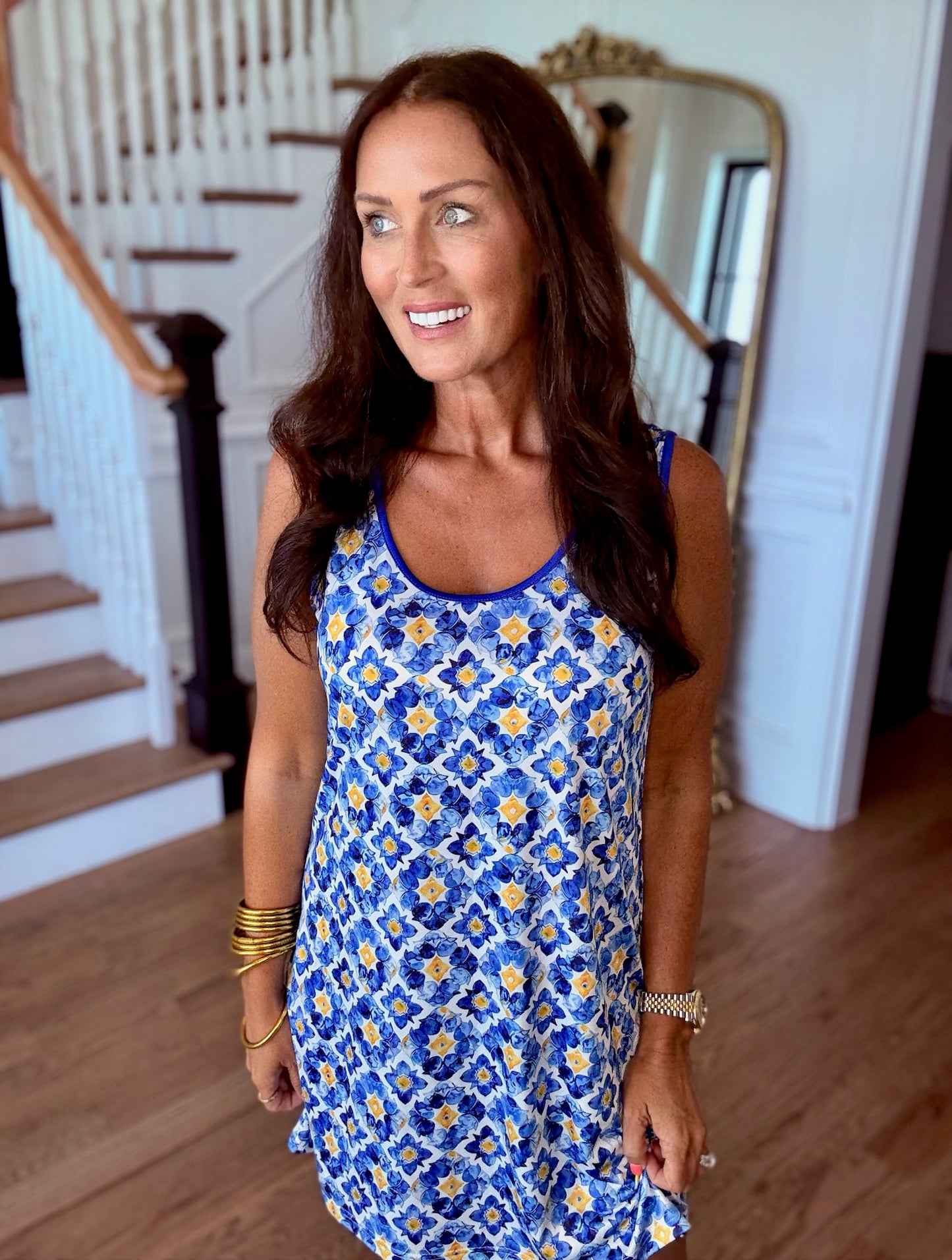 The Buckley Kathy Gown in Italian Steps
