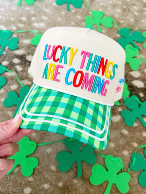 Lucky Things Are Coming Hat