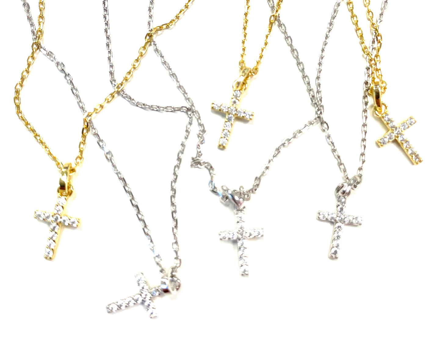 The Sterling Cross Necklace